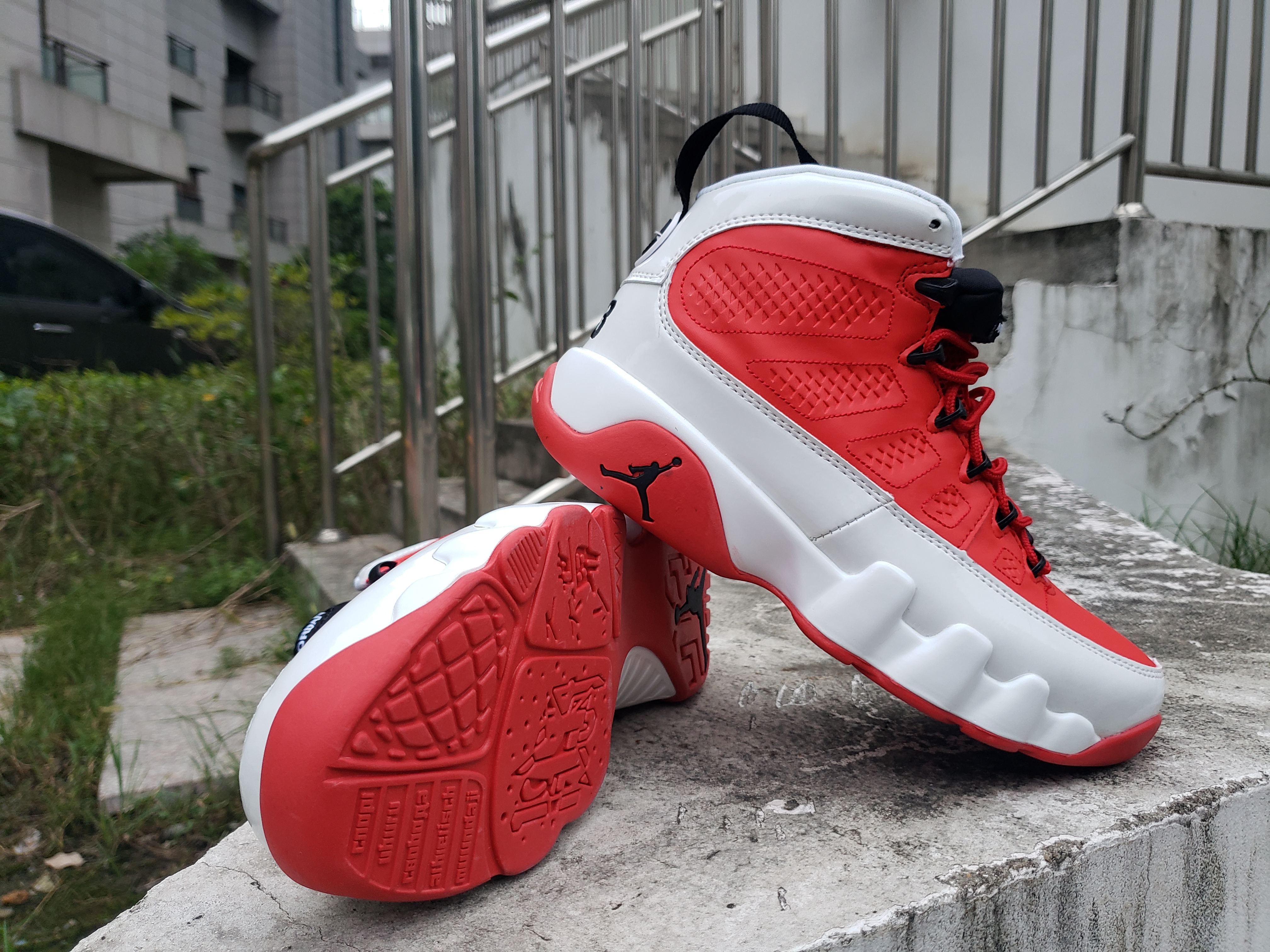 New 2021 Air Jordan 9 Retro Red White